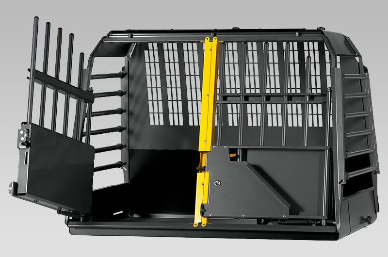 MIM Variocage Divvietīgs pārvadāšanas konteiners suņiem L